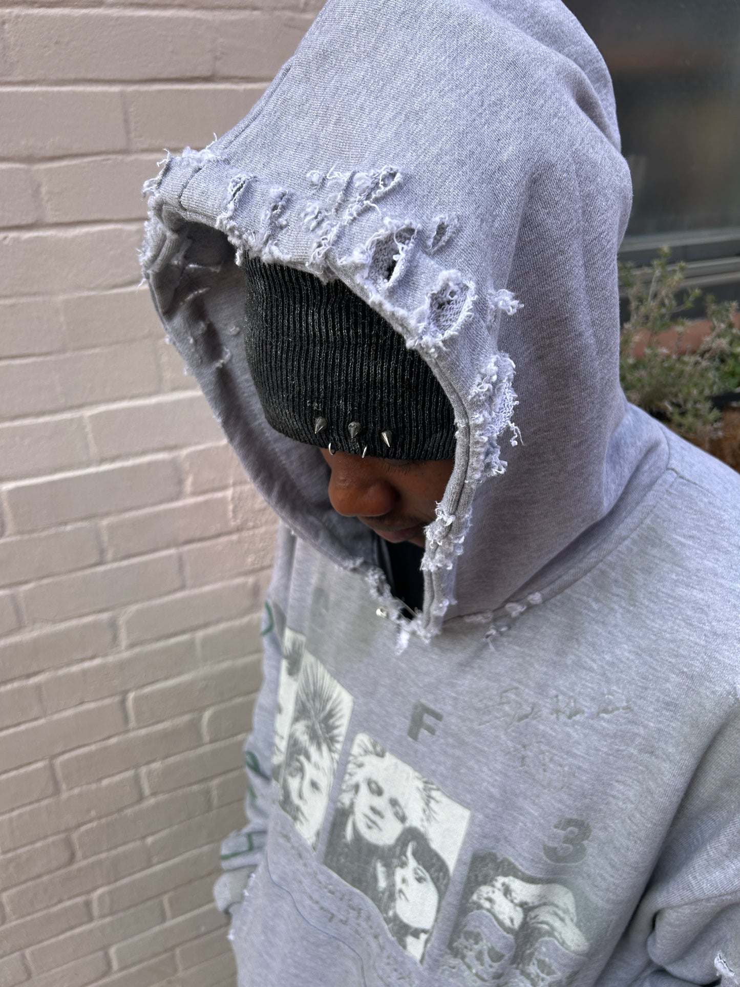 (War-punks) pins hoodie