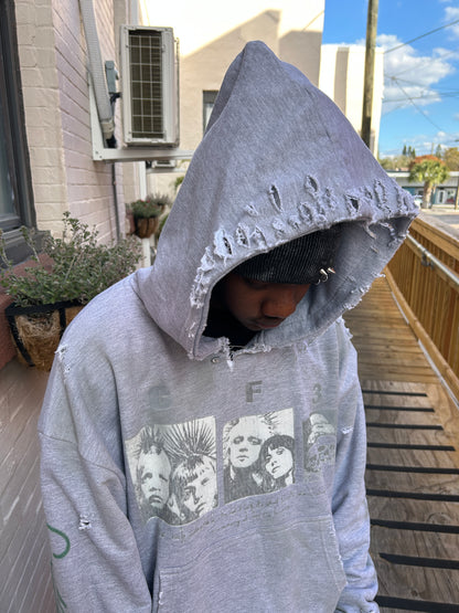 (War-punks) pins hoodie